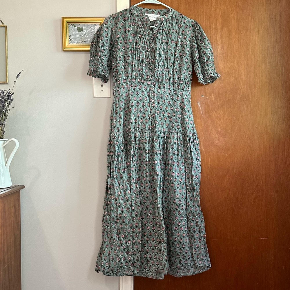 BOGO Daughters of India | Prairie Dress in Sage